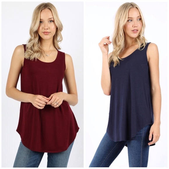 LAST Navy Loose Fit Tank 28003 - Picture 4 of 5